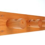 Charlotte Perriand's pine coat rack for Les Arcs, 60s
