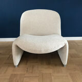 Bouclé Alky Chair by Giancarlo Piretti for Castelli, 1970s