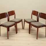 Set of four chairs, Danish design, 1970s, production: Denmark