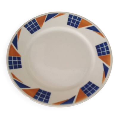 Assiette plate Congo Badonviller