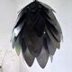 Brutalist suspension Jansen metal welded flower