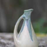 Denbac ceramic pitcher, small flamed ceramic pitcher