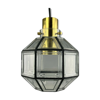 60s 70s lamp light ceiling lamp Limburg glass space age design 60s 70s
