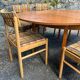 Table + 6 chaises baumann vintage 1970