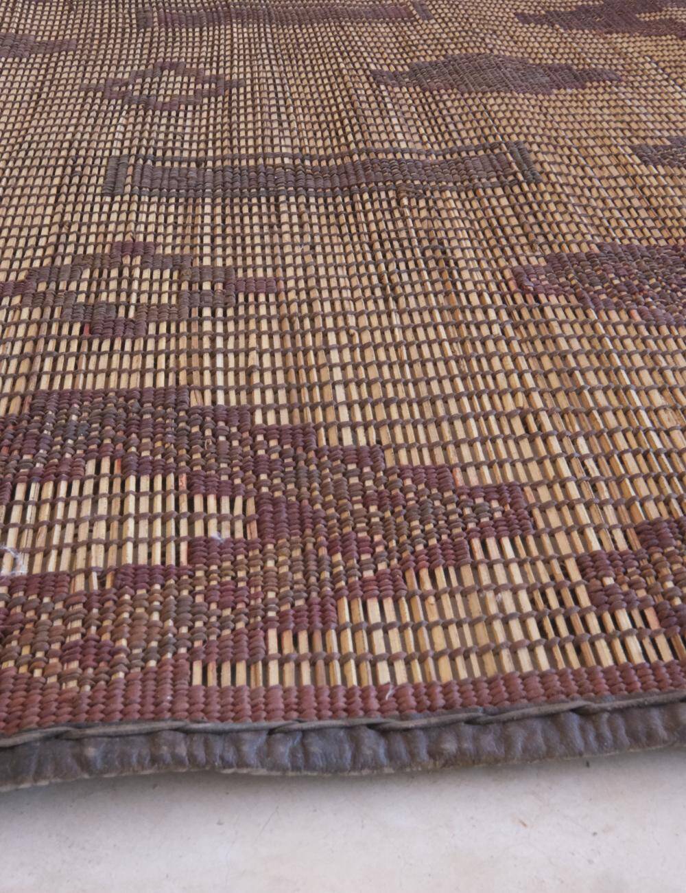 Tuareg mat nomad Morocco rug 110 x 146 cm