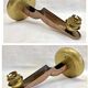 Vintage Streamline Ship bronze Art Deco wall light Ezan