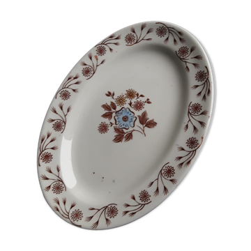 Grindley Hercules vitrified Southwind 22 x 15.5 cm oval dish