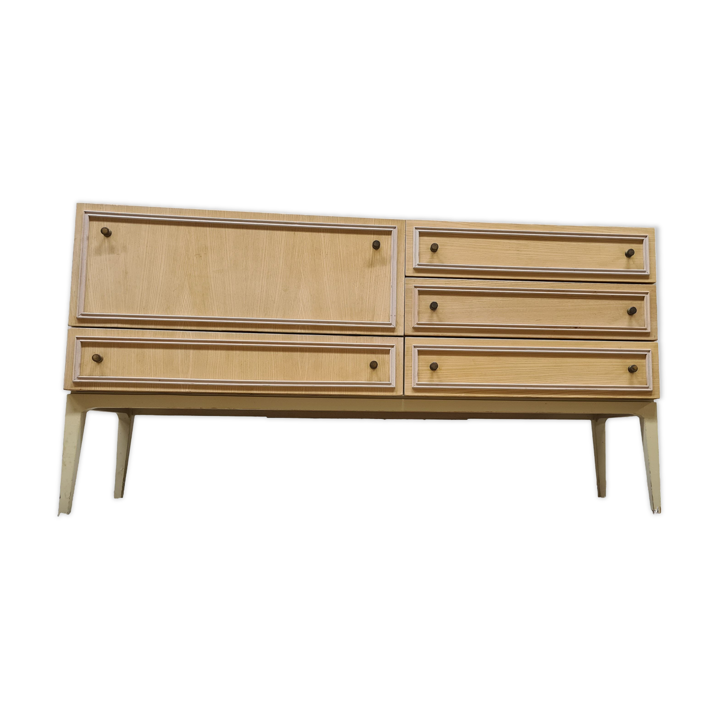 Sideboard 1 door 4 drawers vintage