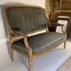 Salon complet: 1 canapé et 3 fauteuils 19ème
