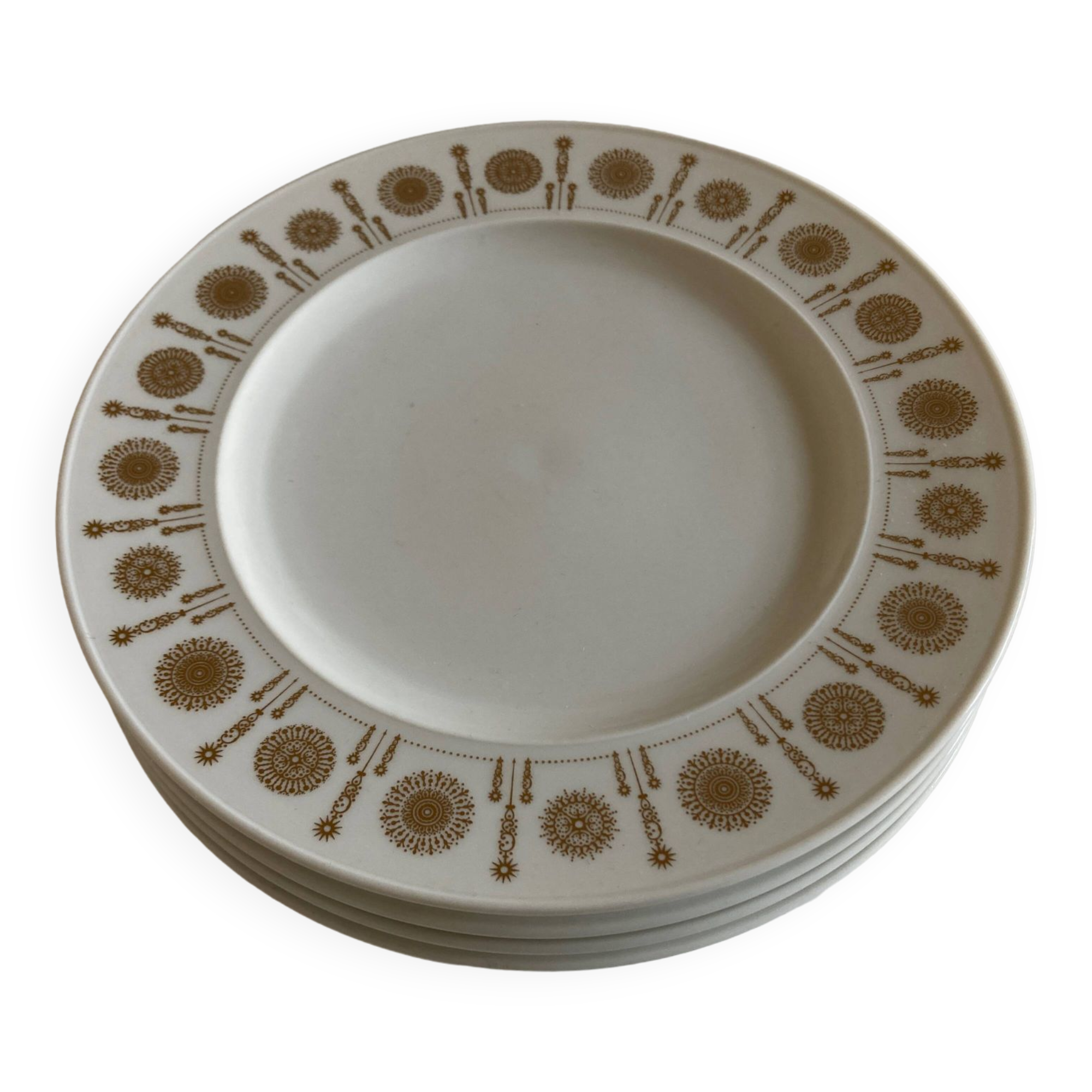 Set of 4 Bjorn Wiinblad Rosenthal plates 1960 Scandinavian