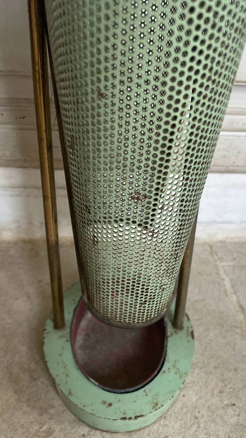 Porte-parapluie style Mathieu Matégot, 1950