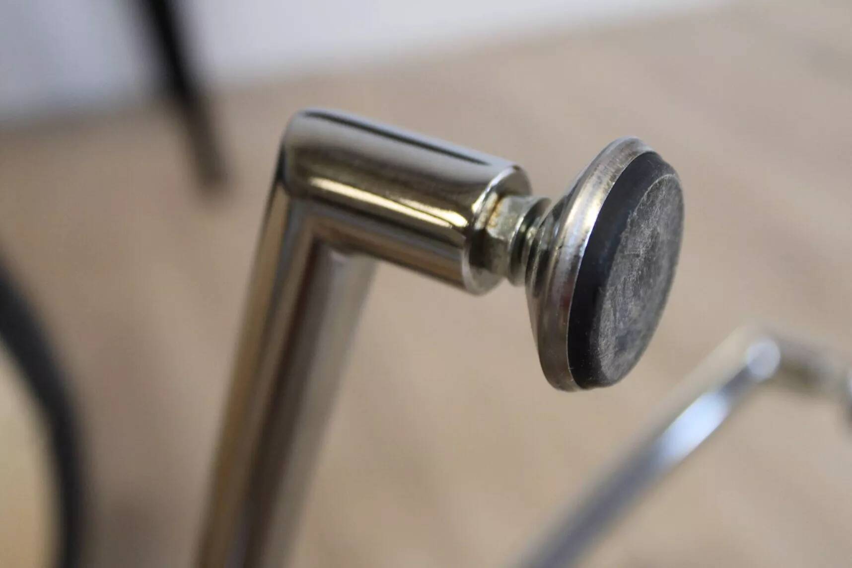 Vintage swivel armchair in gray fabric by axelson for garnas 2014 sweden