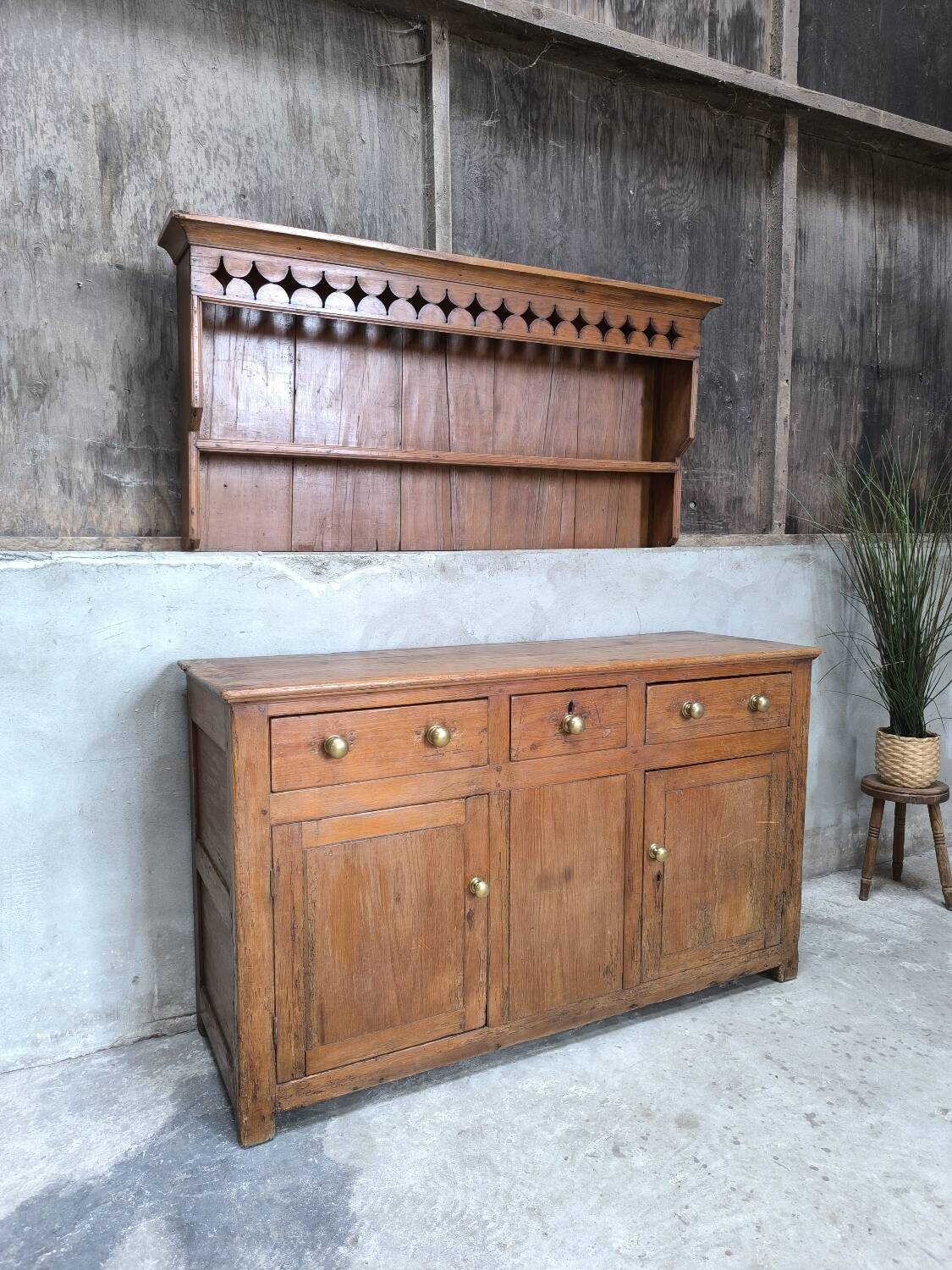 Pine sideboard from 1900