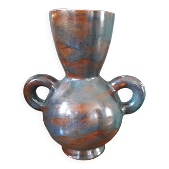 Vintage vase in the shape of an amphora.