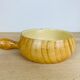 Pitcher and pan Grandjean Jourdan Vallauris, ceramic wood effect