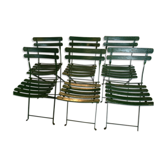 Lot de 6 chaises pliantes