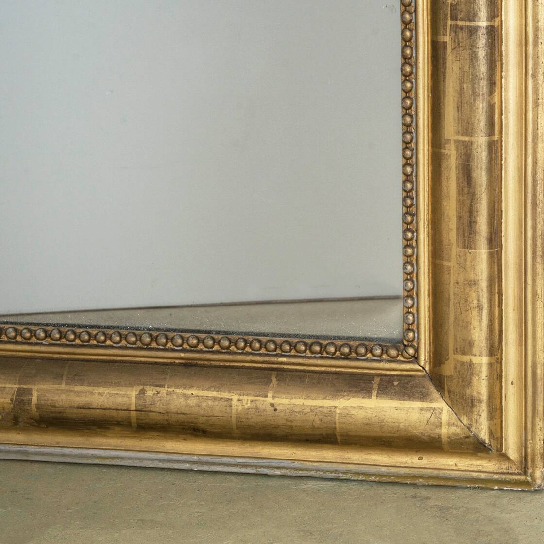 Large French Antique 19th C Louis Philippe Mirror Sale price