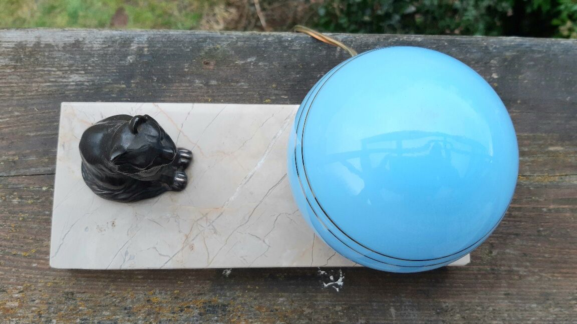 Lamp "cat" art deco 1930