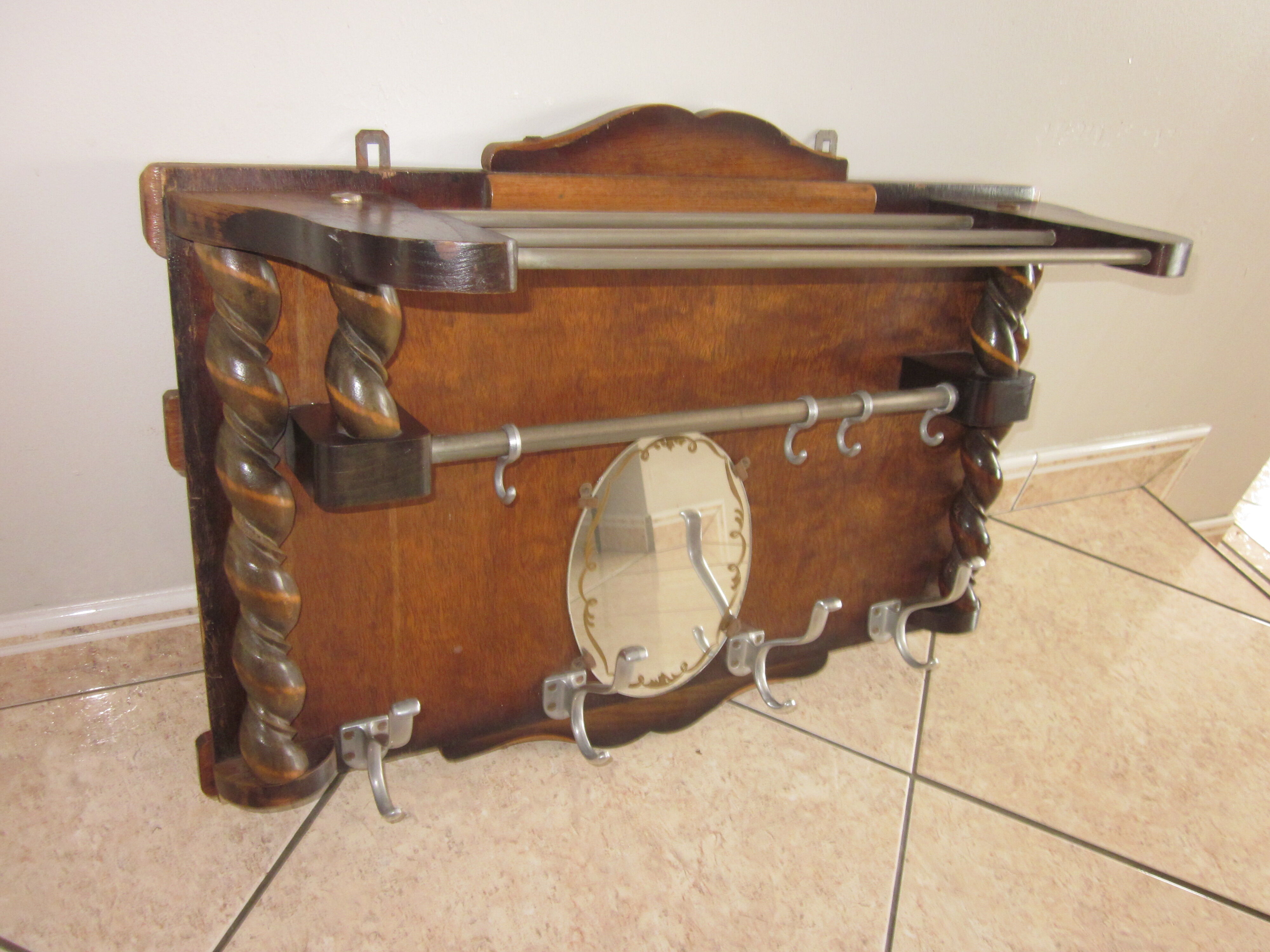 Coat rack of the 1950s