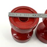 2 Steuler ceramic candle holders • Design Cari Zalloni • Circa 60-70