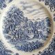 Old flat plate stamped Churchill. English manufacturing