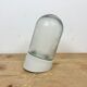 Vintage White Porcelain Wall Light, 1970s