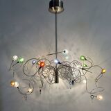Harco Loor style Strawberry design hanging lamp , 1990’s