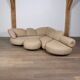 Sculptural Corner Sofa By Wiener Werkstätte, Austria 1970s