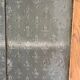 Antique dresser with glass doors and fleur-de-lys from the 50s