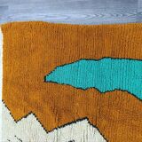 Handmade traditional pure wool rug, size 250 x 250 cm