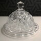 Crystal butter dish