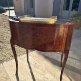 Sublime mid-tier Transition style desk, inlaid, 19th century