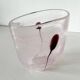 Bubble glass vase Kosta Boda Sweden 1980