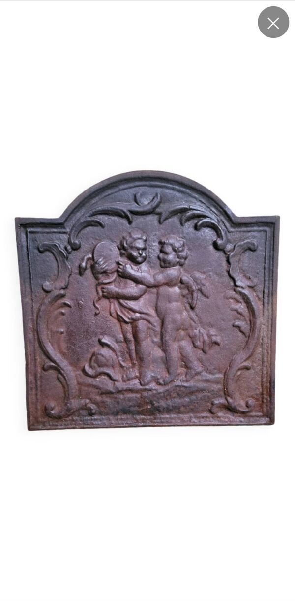 Plaque de cheminée
