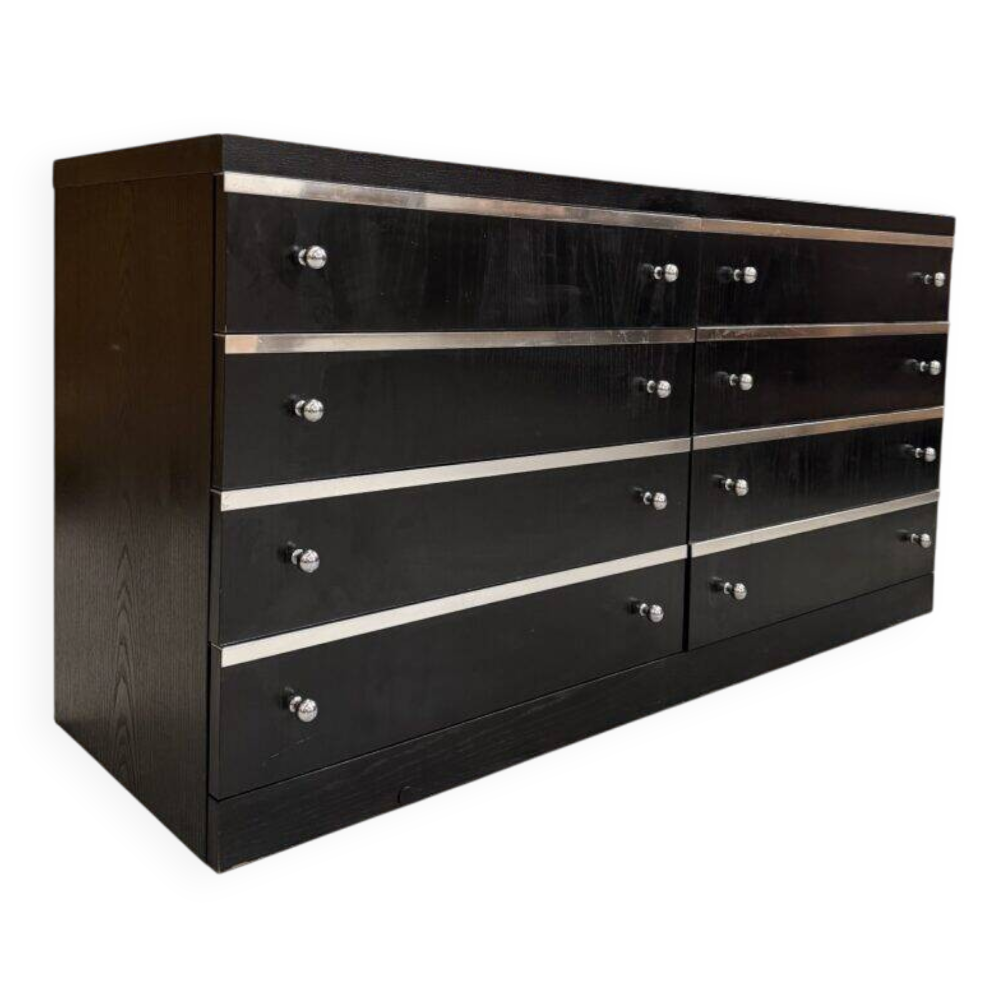 Storage unit with 8 drawers