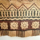 Old tapa. hanging of beaten bark cloth. oceania. 1° half of the xxth.