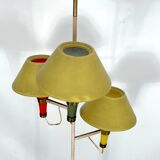Mid-century Modern three arms floor lamp by Stilux Milano. Italy 1950s