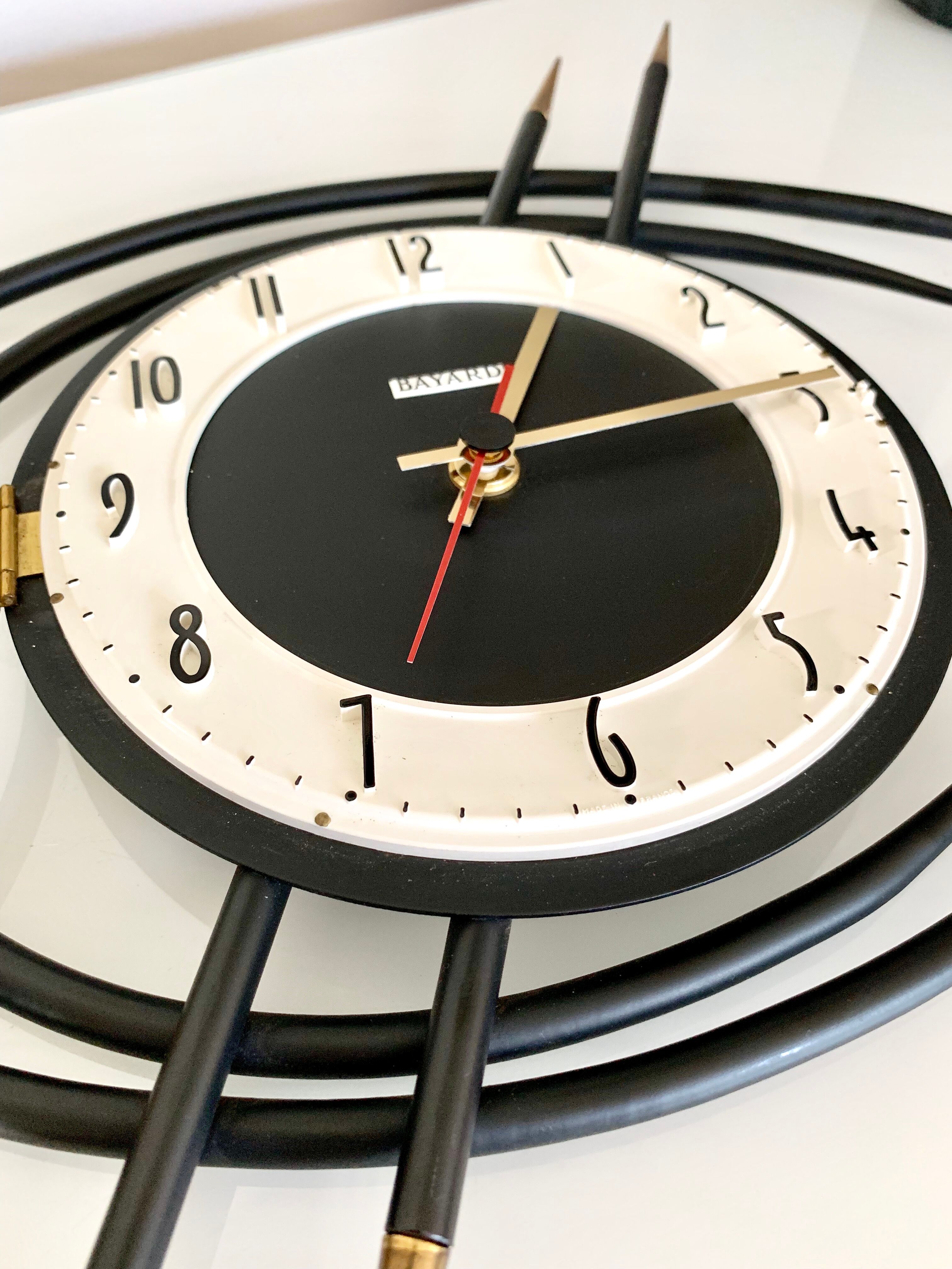 Vintage Bayard ORTF Clock