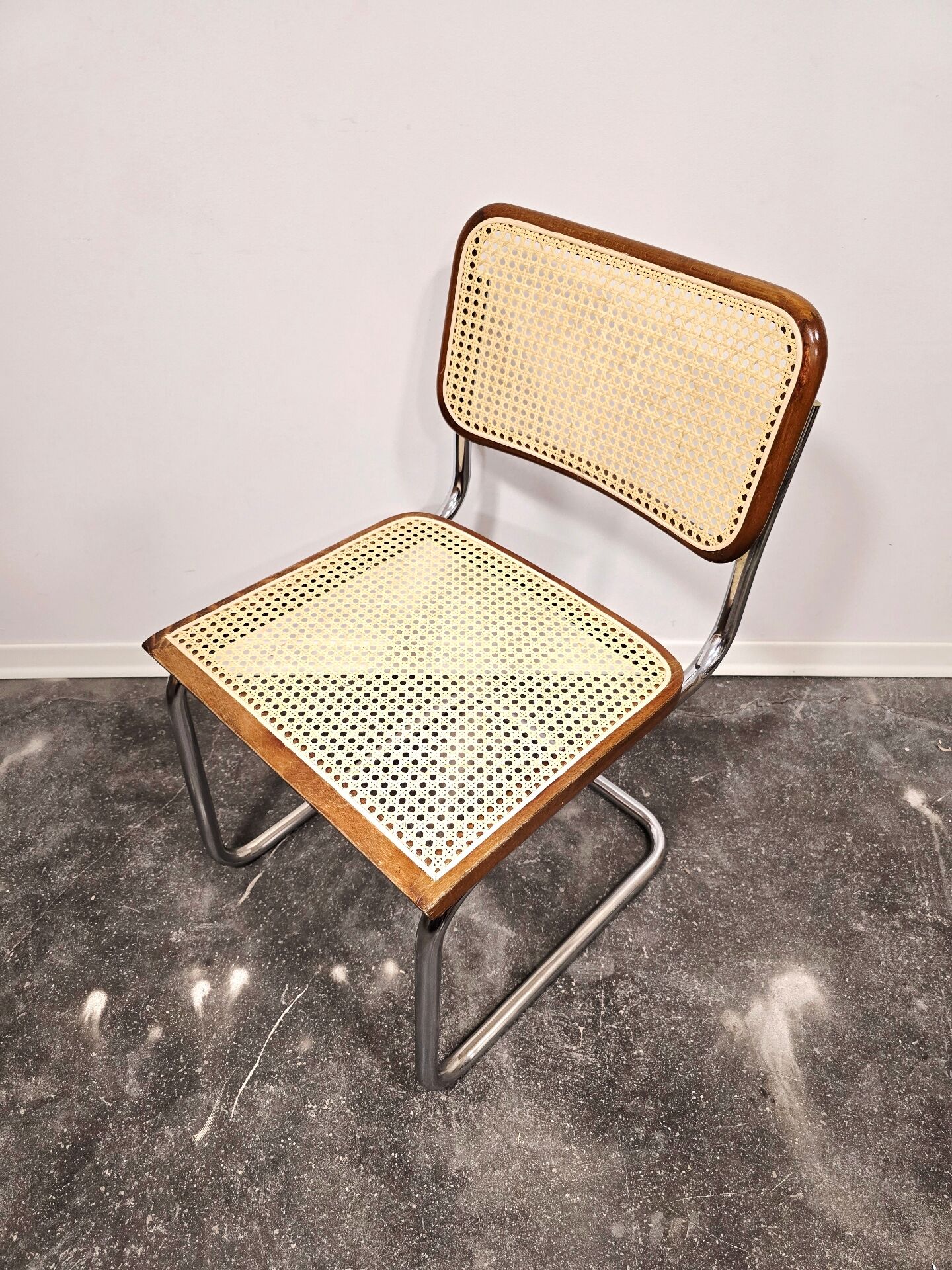 Chaise Cesca rénovée, années 90