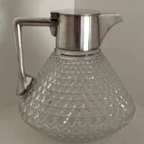 Carafe ancienne en cristal ciselé Kirby Beard