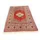 Anatolian Carpet Hand-Knotted Wool Turkey 200x170 Antique Vintage Oriental Red
