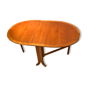 Vintage foldable teak table