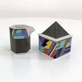 Milk/Sugar Set Scenario Metropol by Barbara Brenner for Rosenthal, 1990