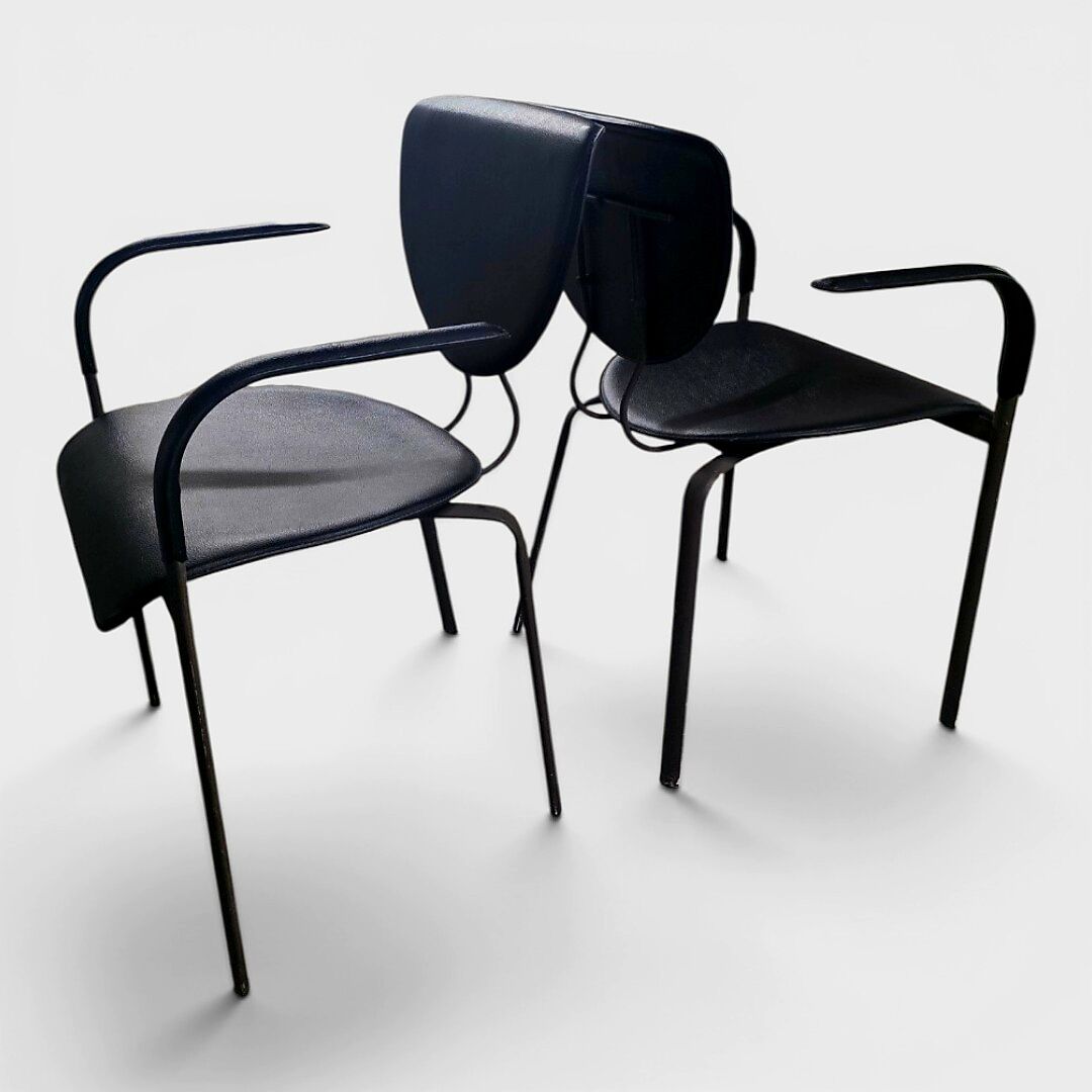 Paire de chaises "Kokatu" par Miguel Ángel Ciganda pour Akaba