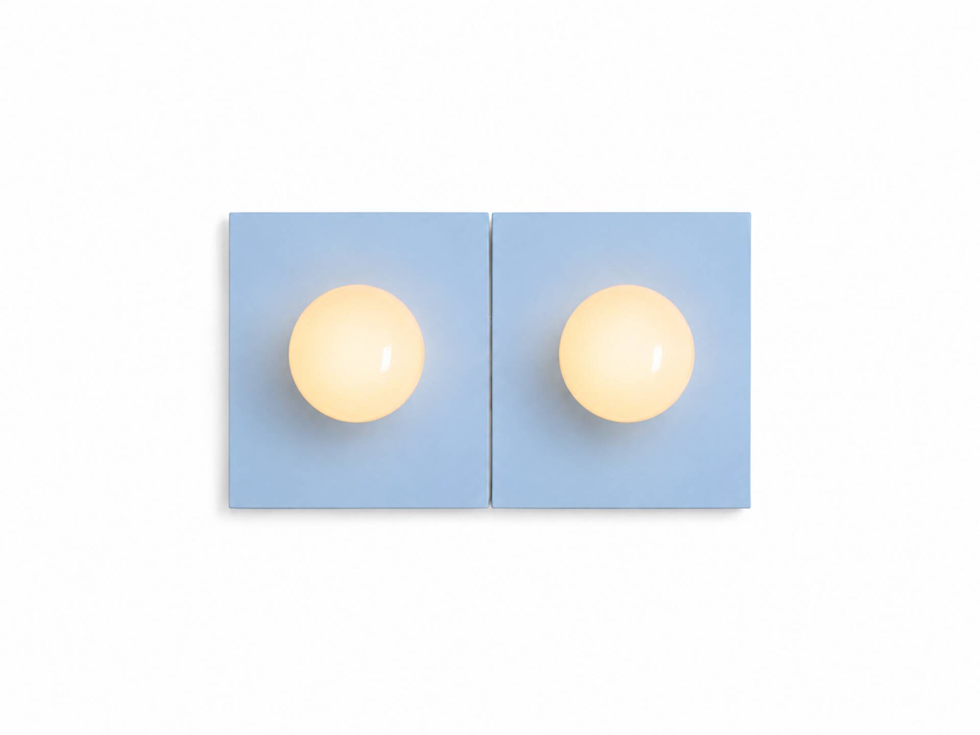 Apply 2 cement tile lights.