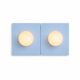 Apply 2 cement tile lights.