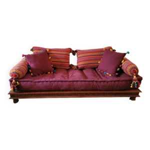 Banquette style indien