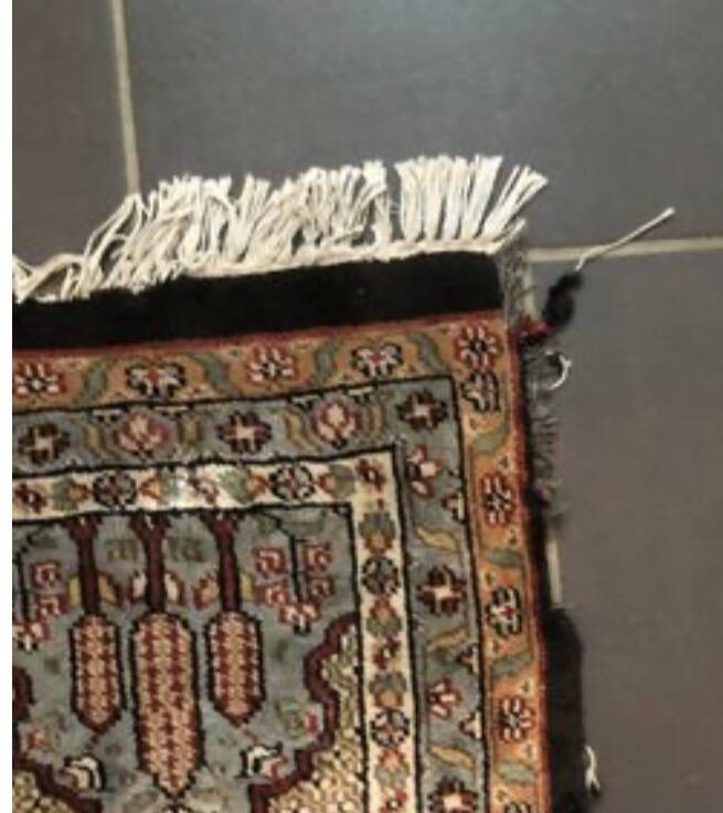 Tapis persan en soie d’exception
