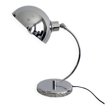 Lampe de bureau vintage chromée Space Age années 70