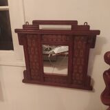 Art Deco wooden mirror manufactured by Innova 1930